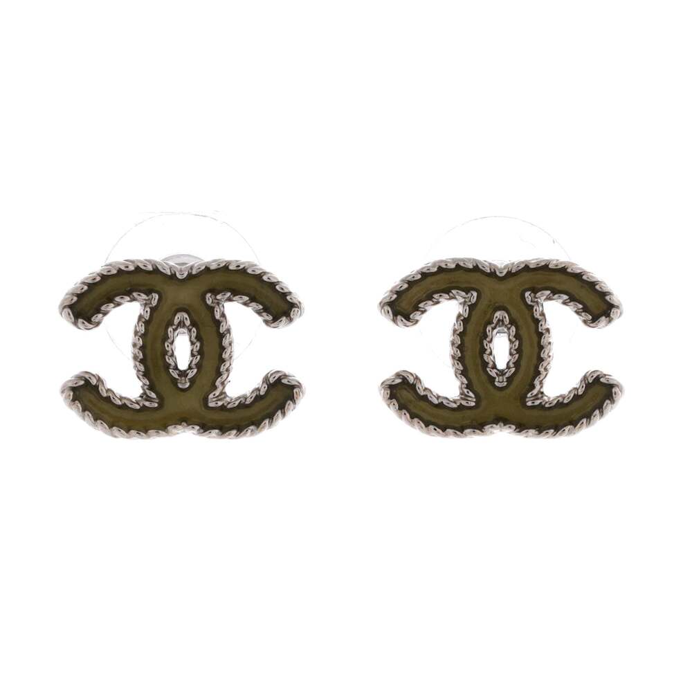 Chanel Cc Stud Earrings Metal With #303972C79B